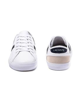 Zapatilla Lacoste Sideline Blanco Mujer