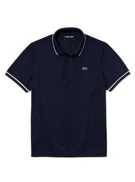 Polo Lacoste Tenis Azul Hombre