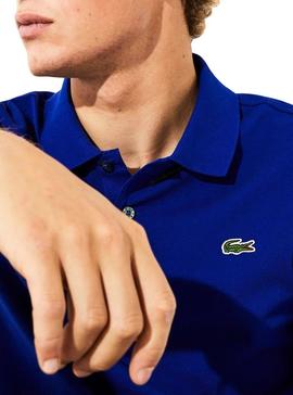 Polo Lacoste Sport Basic Azul Hombre