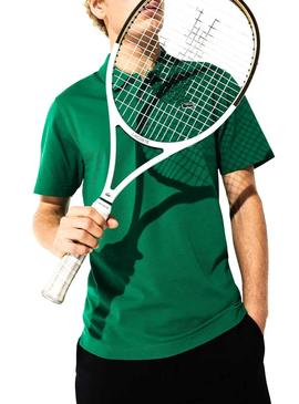 Polo Lacoste Sport Basic Verde Hombre