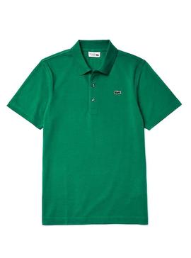 Polo Lacoste Sport Basic Verde Hombre