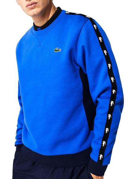 Sudadera Lacoste Azul Hombre