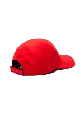 Gorra Lacoste Novak Djokovic Rojo Hombre