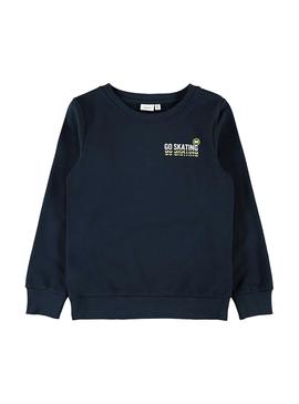 Sudadera Name It Lava Marino para Niño