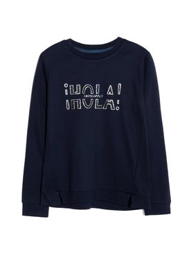 Sudadera Mayoral Punto Roma Marino para Niña