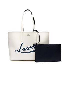 Bolso Lacoste Italic Blanco Mujer