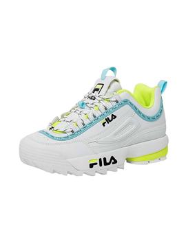 Zapatilla Fila Disruptor Neon Mujer