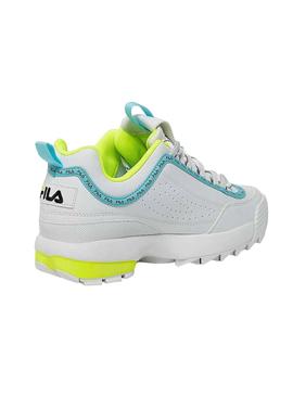 Zapatilla Fila Disruptor Neon Mujer