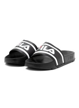 Chanclas Fila Morro Bay Negro Mujer