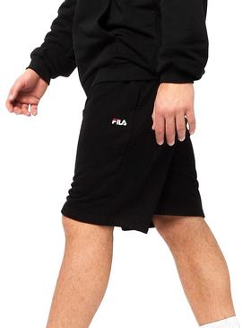 Bermuda Fila Eldon Negro Hombre