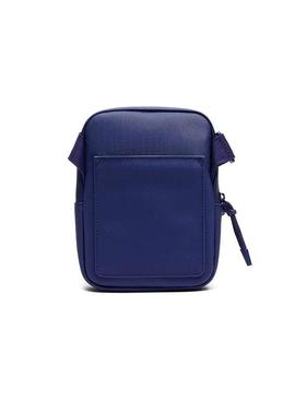 Bolso Lacoste Plano Azul Hombre 