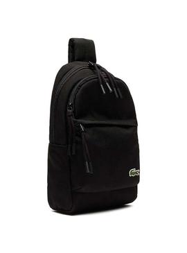 Bandolera Lacoste Neocroc Negro Hombre