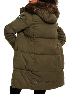 Parka Superdry Cocoon Verde