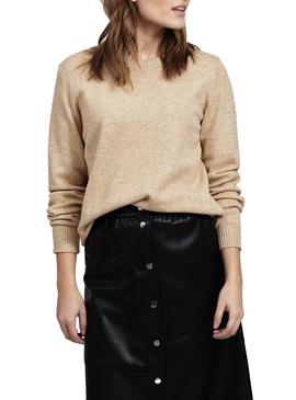 Jersey Vila Viril Camel Mujer
