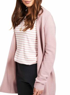 Cardigan Vila Vilalaine Rosa Mujer
