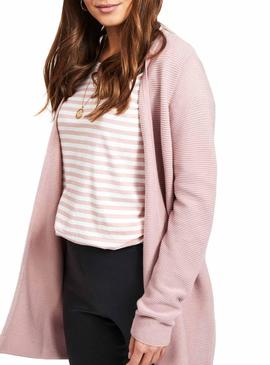 Cardigan Vila Vilalaine Rosa Mujer