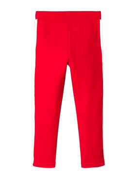 Pantalon Name It Bosynne Rojo para Niña