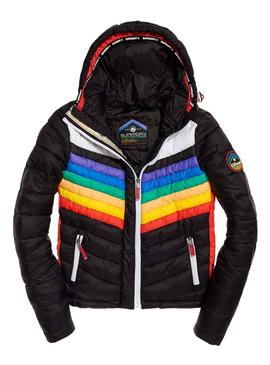 Cazadora Superdry Chrome Fuji Rainbow Mujer