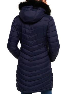 Parka Superdry Super Fuji Azul