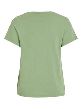 Camiseta Vila Visus Verde Mujer