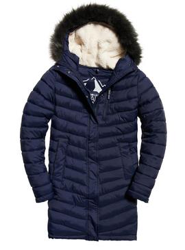 Parka Superdry Super Fuji Azul