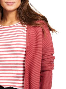 Cardigan Vila Vilalaine Coral para Mujer