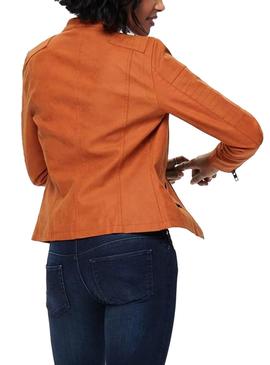 Chaqueta Only Ava Naranja Mujer