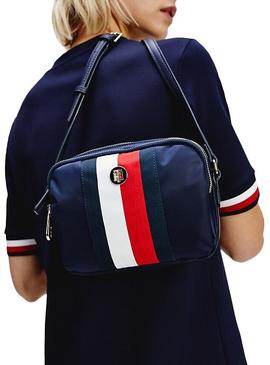 Bolso Tommy Hilfiger Poppy Marino Mujer