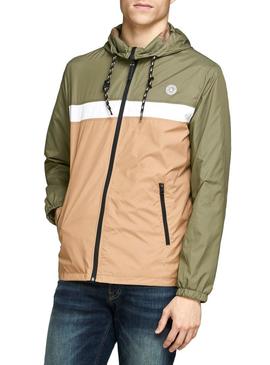 Cazadora Jack and Jones Jorcott Camel Hombre