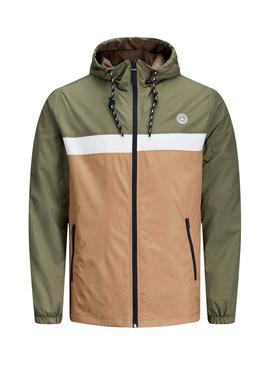 Cazadora Jack and Jones Jorcott Camel Hombre