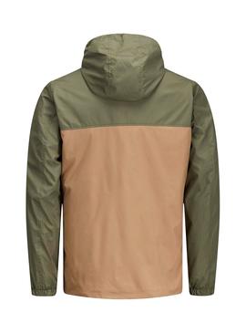 Cazadora Jack and Jones Jorcott Camel Hombre