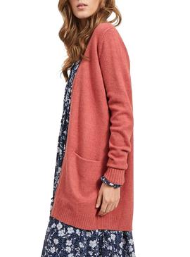 Chaqueta Vila Viril Coral Mujer