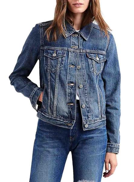 Cazadora Vaquera Levis Trucker Soft Mujer