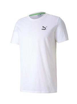 Camiseta Puma Graphic Tailored Blanco Para Hombre