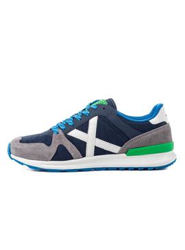 Zapatillas Munich Alpha 35 Marino Hombre