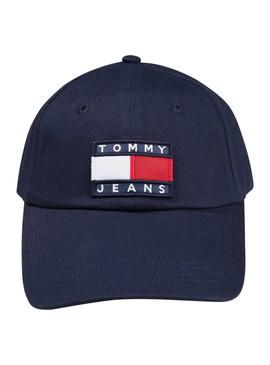 Gorra Tommy Jeans Heritage Marino Para Hombre
