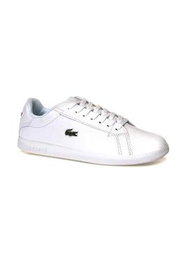 Zapatillas Lacoste Graduate Blanco Mujer