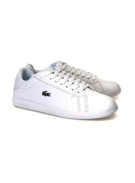 Zapatillas Lacoste Graduate Blanco Mujer