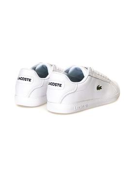 Zapatillas Lacoste Graduate Blanco Mujer