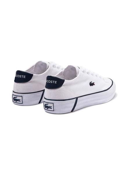 Zapatillas de lona lacoste mujer 2025