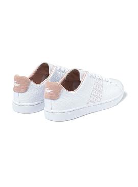 Zapatilla Lacoste Carnaby EVO 120 Blanco Mujer