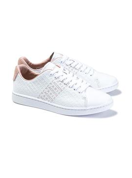 Zapatilla Lacoste Carnaby EVO 120 Blanco Mujer