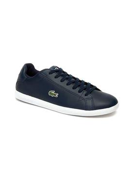 Zapatilla Lacoste Graduate Azul Hombre