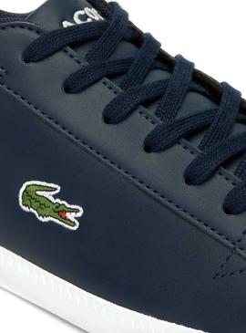 Zapatilla Lacoste Graduate Azul Hombre