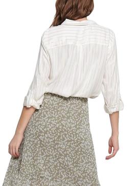 Camisa Only Natali Blanco Mujer