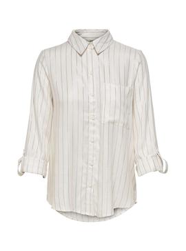 Camisa Only Natali Blanco Mujer