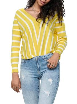 Jersey Only Laya Amarillo Para Mujer