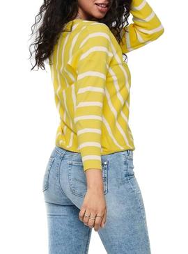 Jersey Only Laya Amarillo Para Mujer