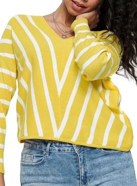 Jersey Only Laya Amarillo Para Mujer