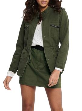 Parka Only Sika Verde para Mujer